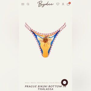 Bydee NWOT bikini bottom size large